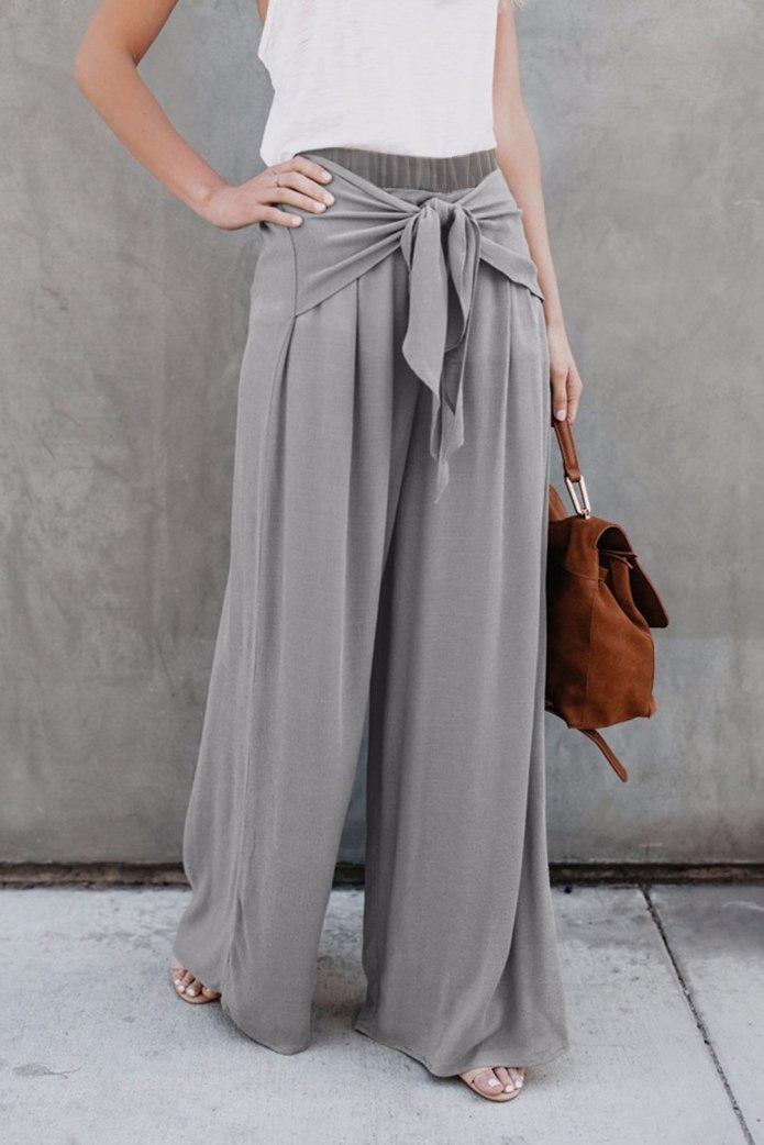 Брюки палаццо outfit