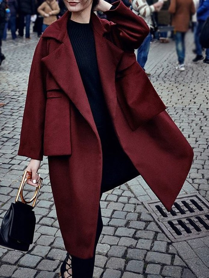 Пальто оверсайз Street Style