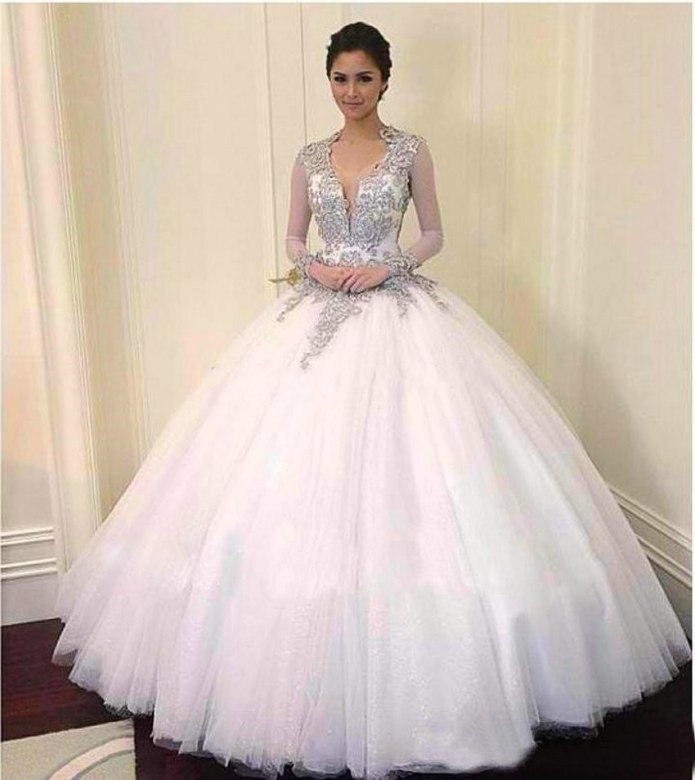 Vestido de noiva бальное платье 2018