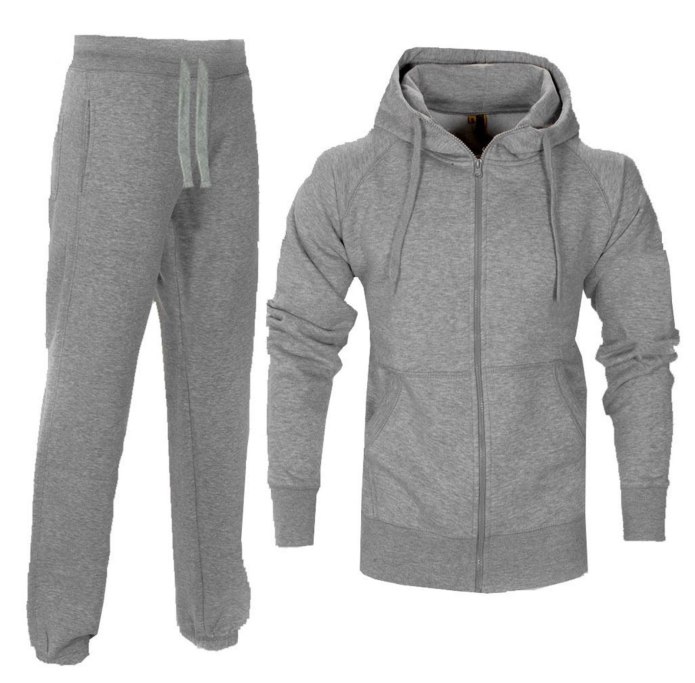 Adidas Slim Fit Cotton Fleece Tracksuit