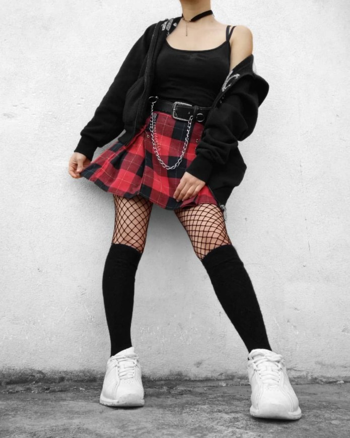 Goth outfit Грандж 2020