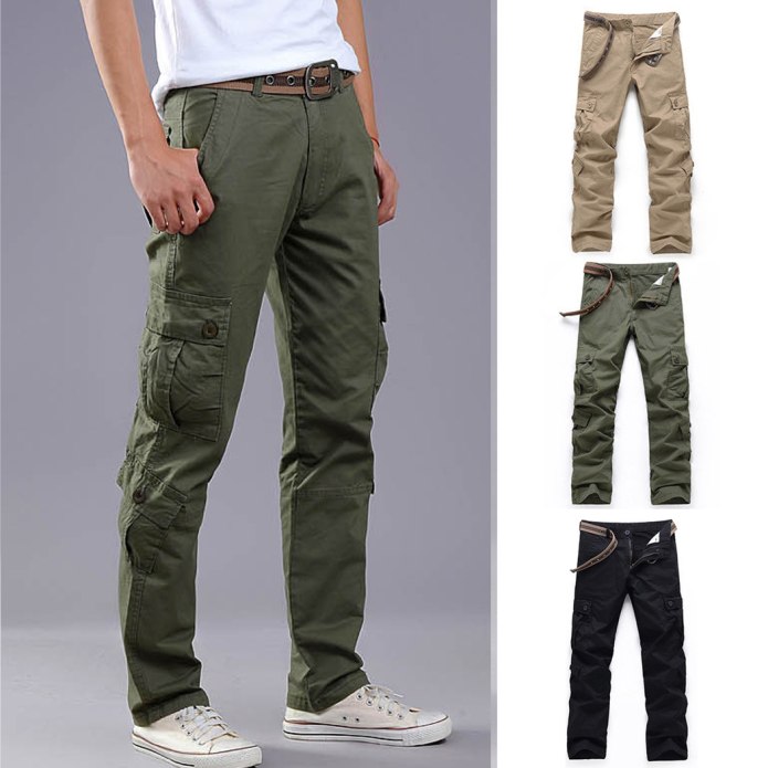 Мужские брюки карго Slim Fit