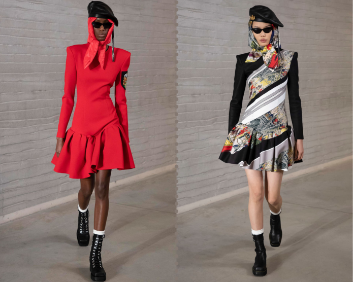 Dries van Noten 2022 осень зима