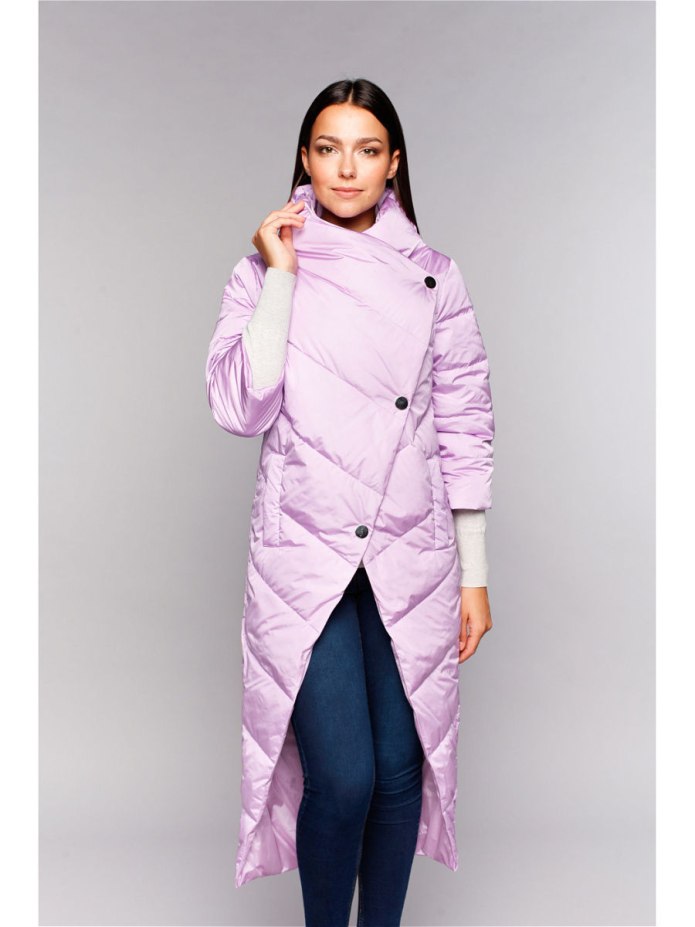 Куртка Puffer Jacket фиолетовая