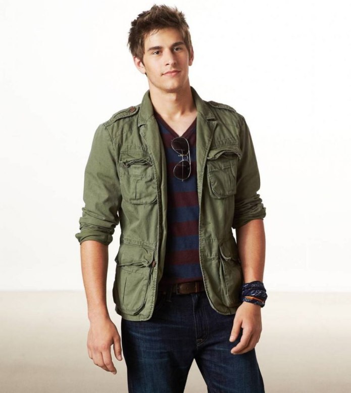 Levis Sherpa Jacket Red Plaid