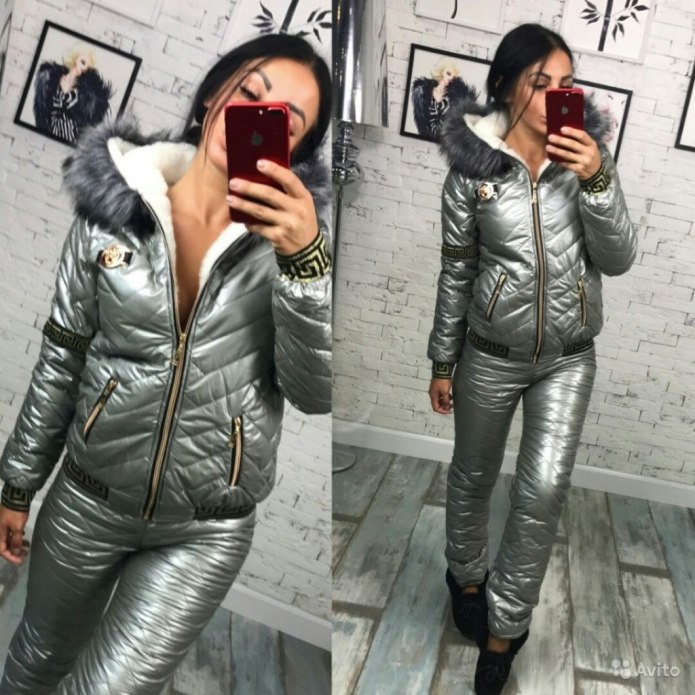Зимний костюм женский