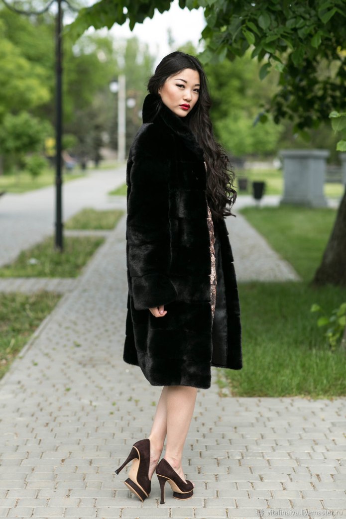 Шуба норковая Snow Ladyship