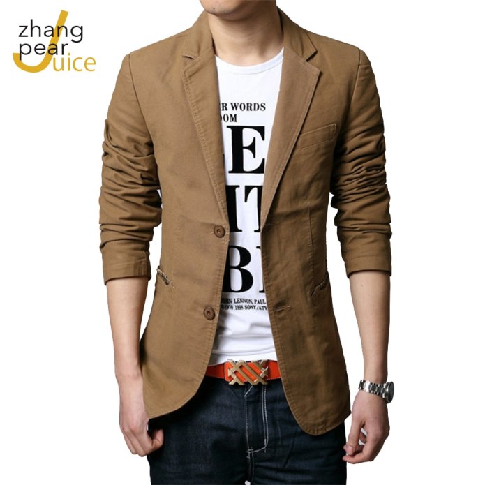 Мужской пиджак Casual Slim Fit