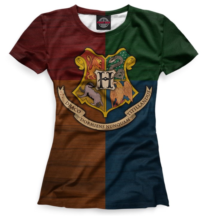 Футболка женская Harry Potter Hogwarts