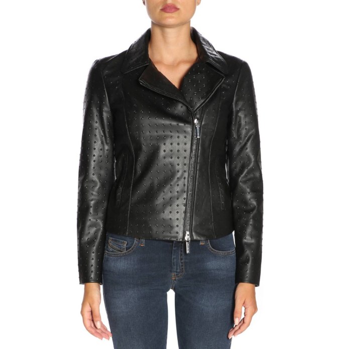 Armani Exchange кожаные куртки мужские