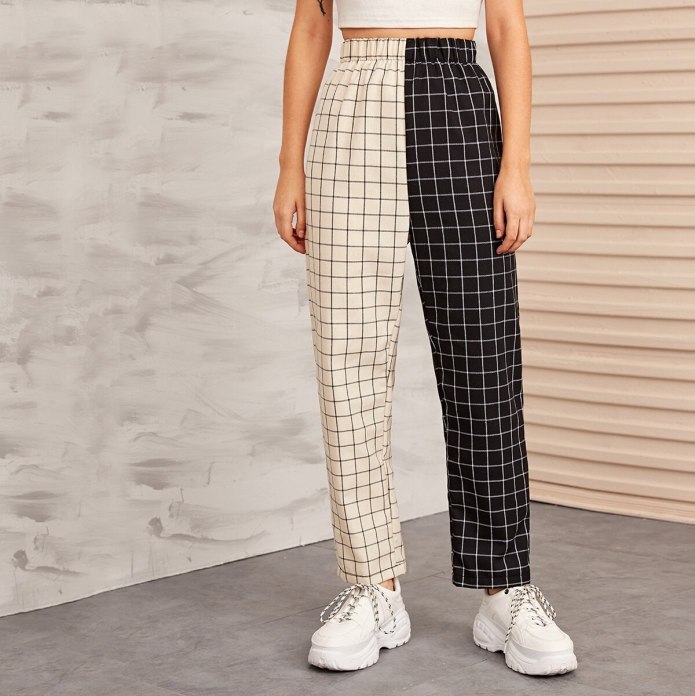 Cropp брюки клетчатые