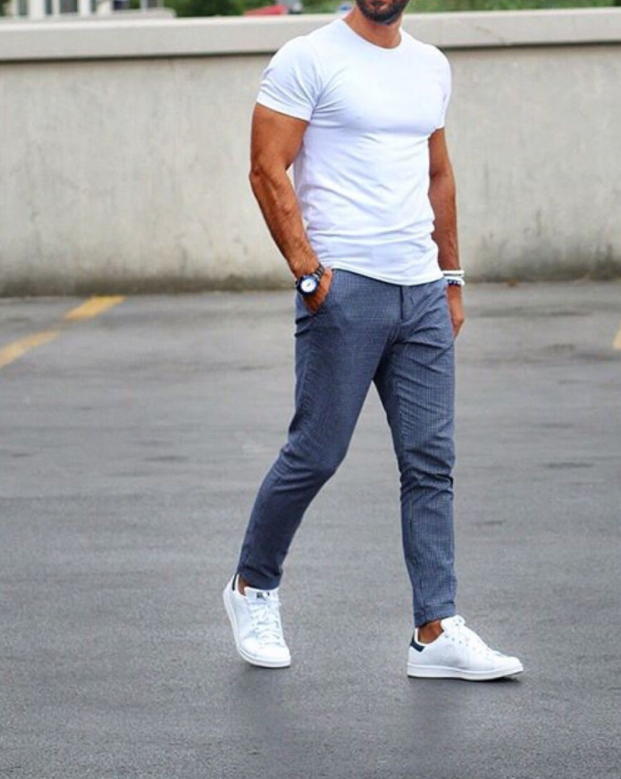 Adidas Superstar look man