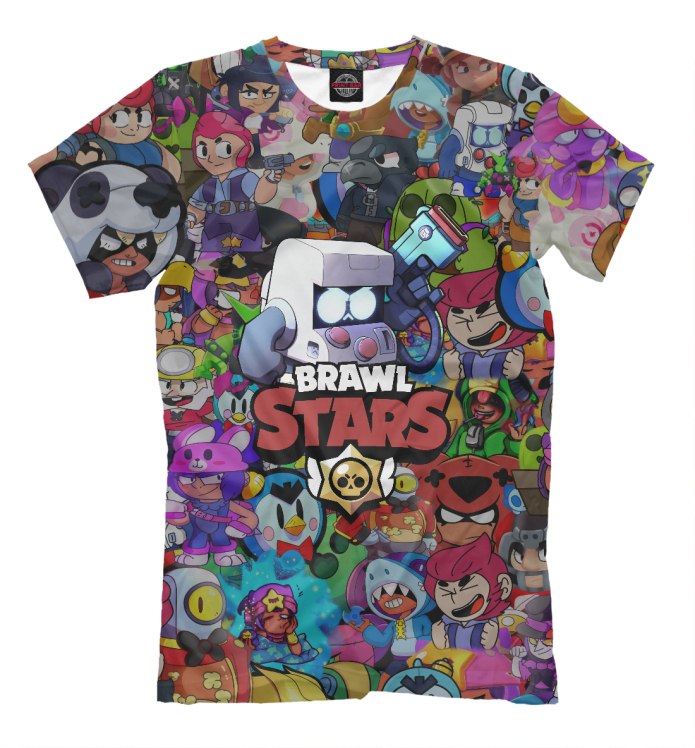 Футболка Brawl Stars Джеки