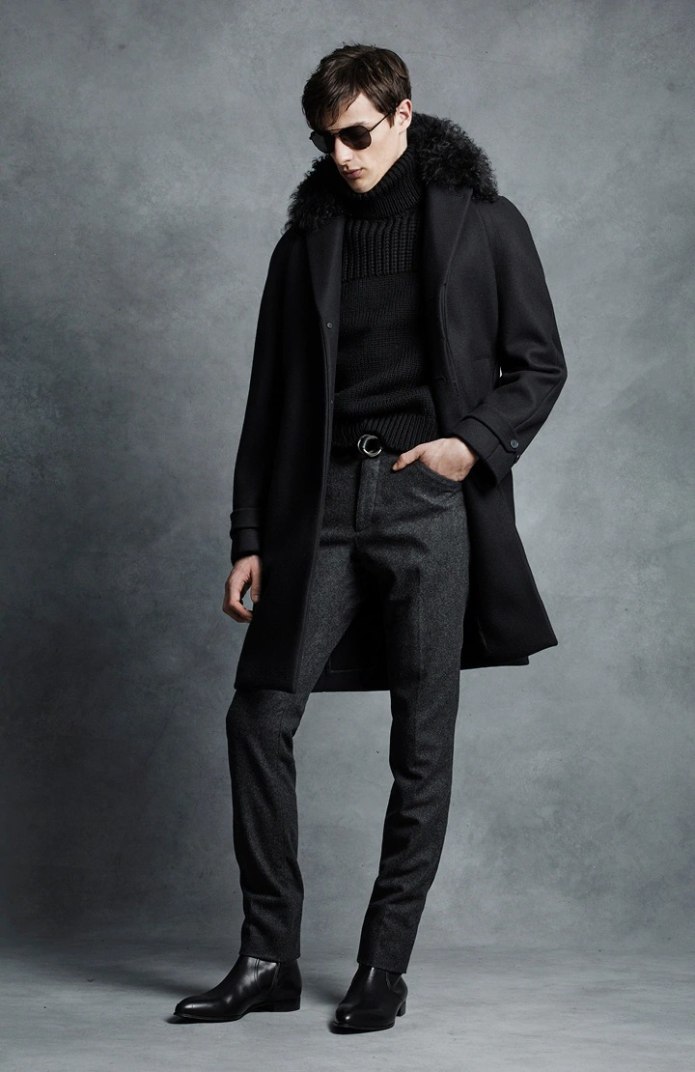 Зимняя куртка Belstaff look