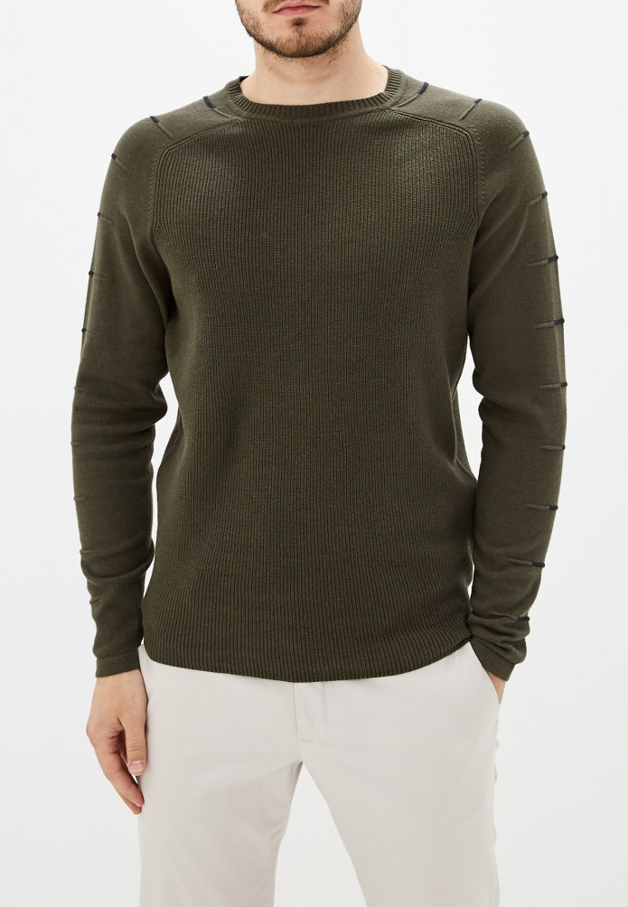 Джемпер c&a Pure Cashmere оливковый