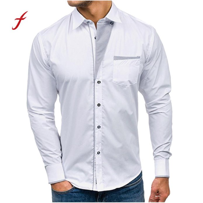Мужские рубашки Slim Fit masculina Business