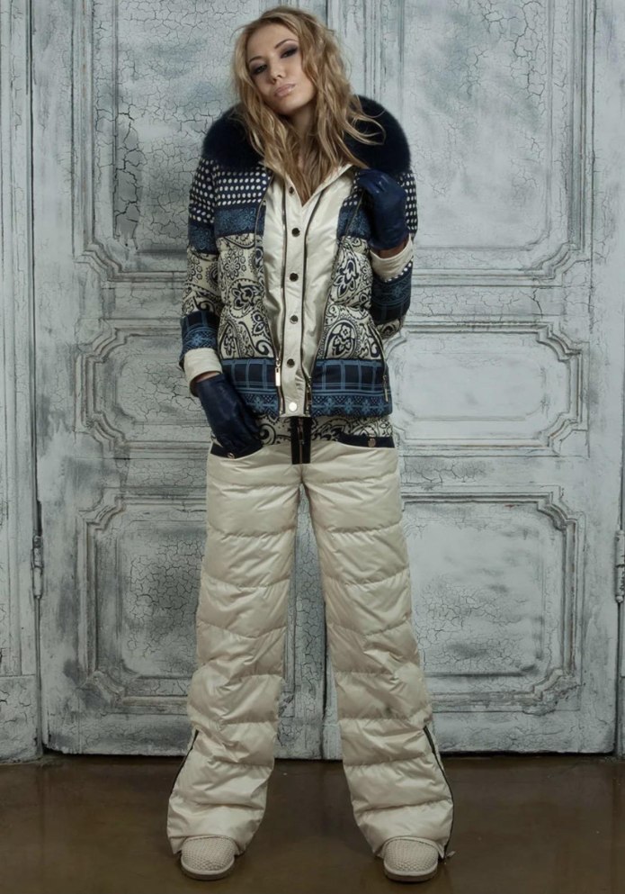 Philipp plein стеганный женский костюм зимний