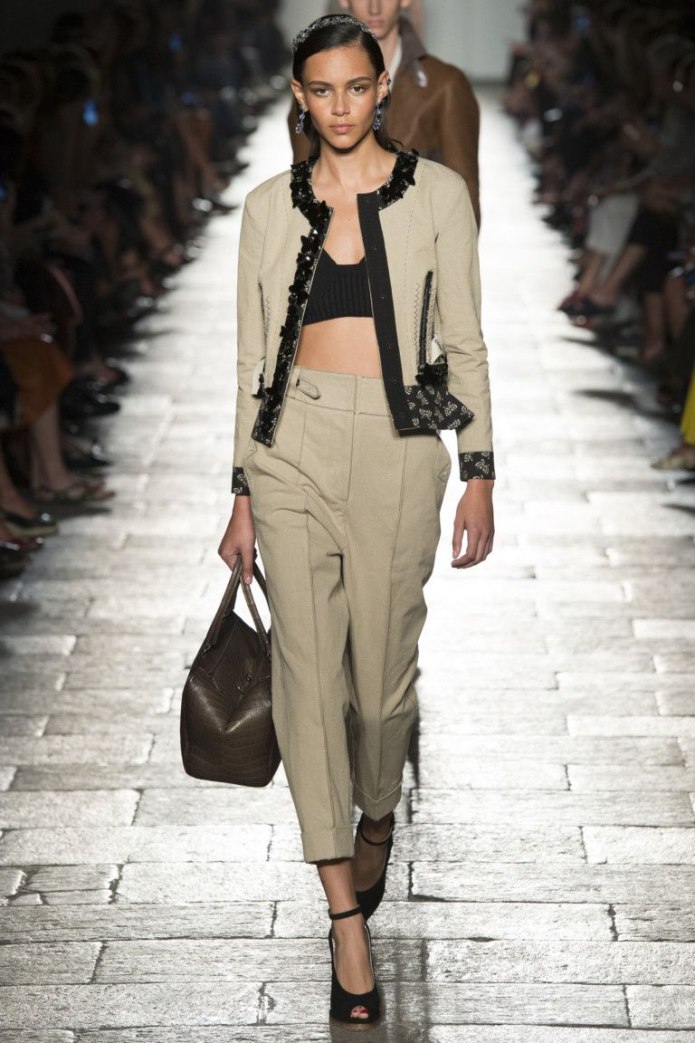 Bottega Veneta одежда подиум