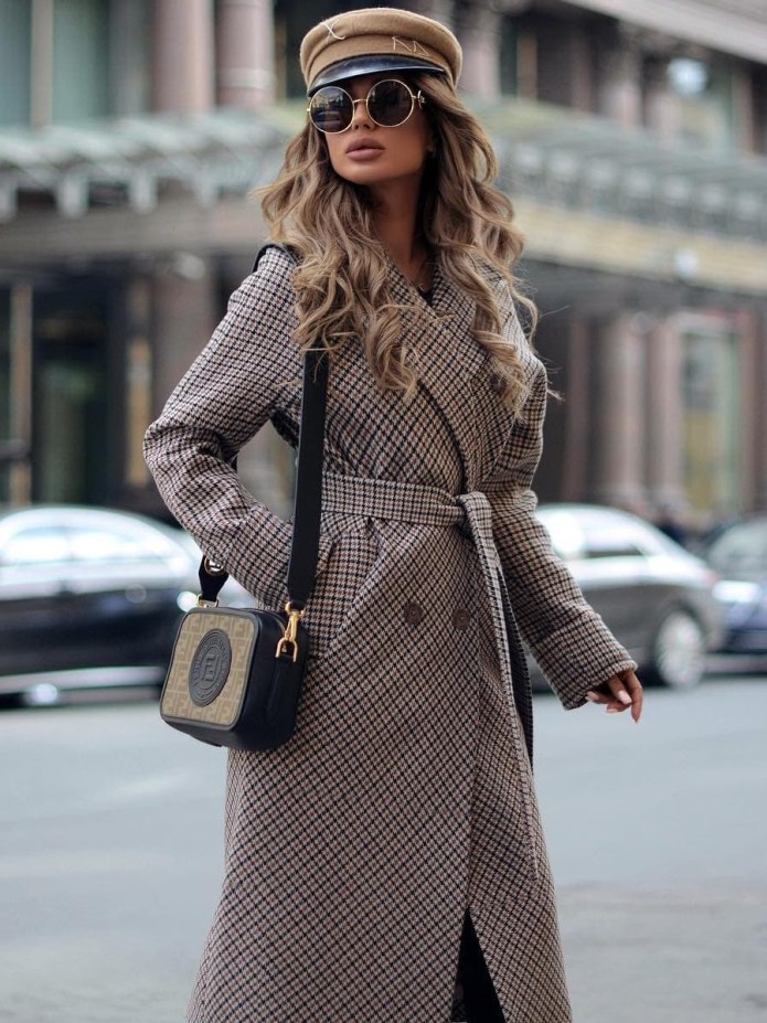 Пальто Celine кэмел