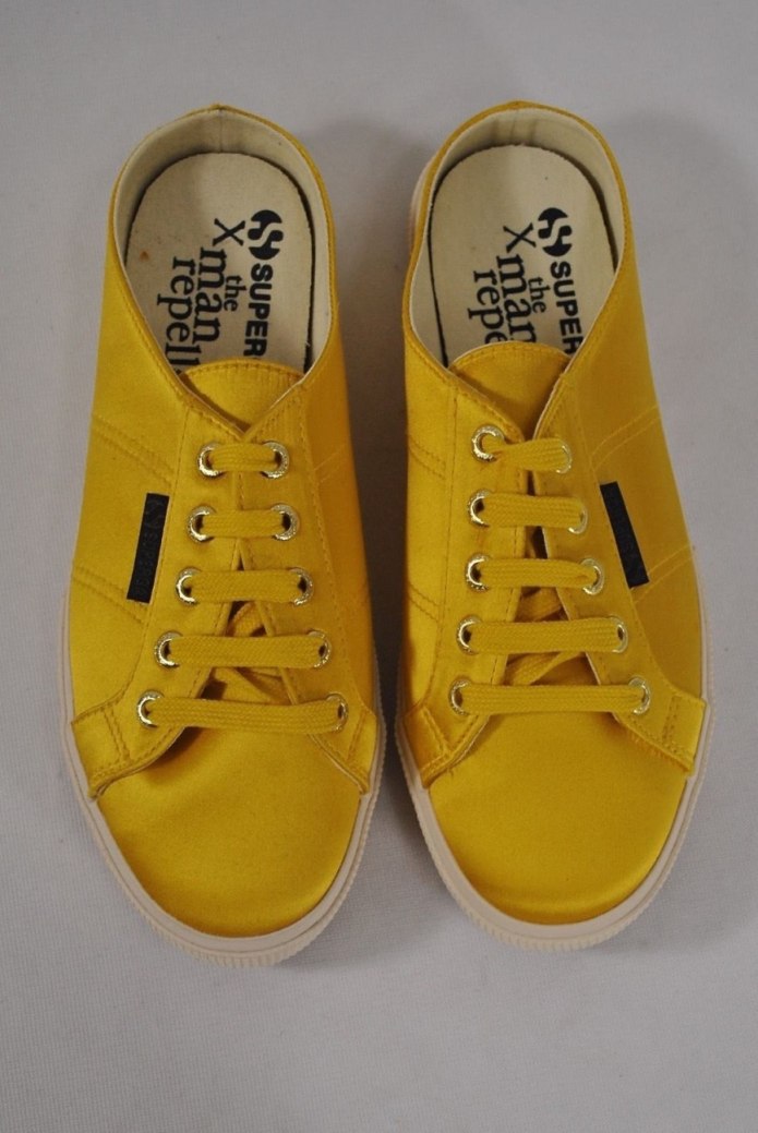 Superga желтые кеды