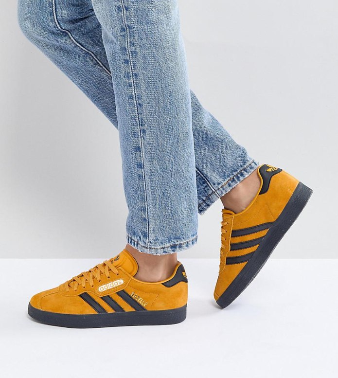Adidas ZX 750 желтые