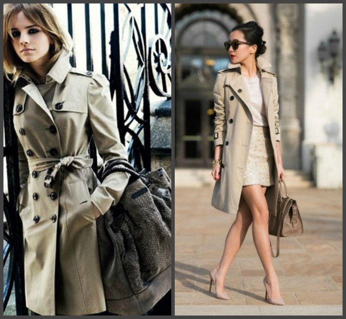 Тренч Vero Moda хаки