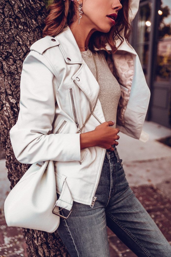 Удлиненная байкерская куртка missguided