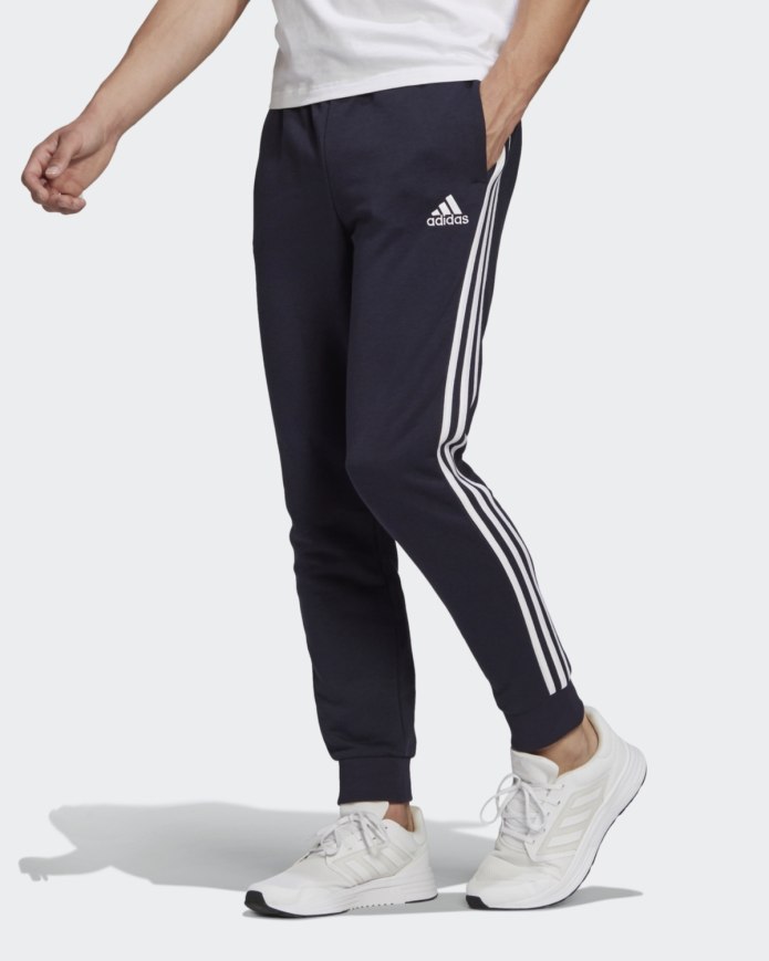 Брюки adidas Essentials Tapered Cuff 3 Stripes Pants