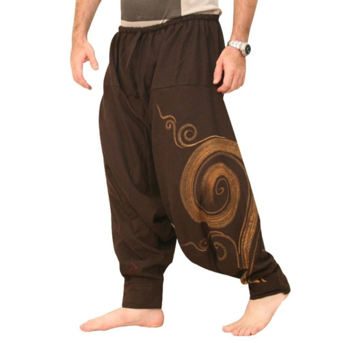 Baggy Loose Cotton Harem Pants мужские