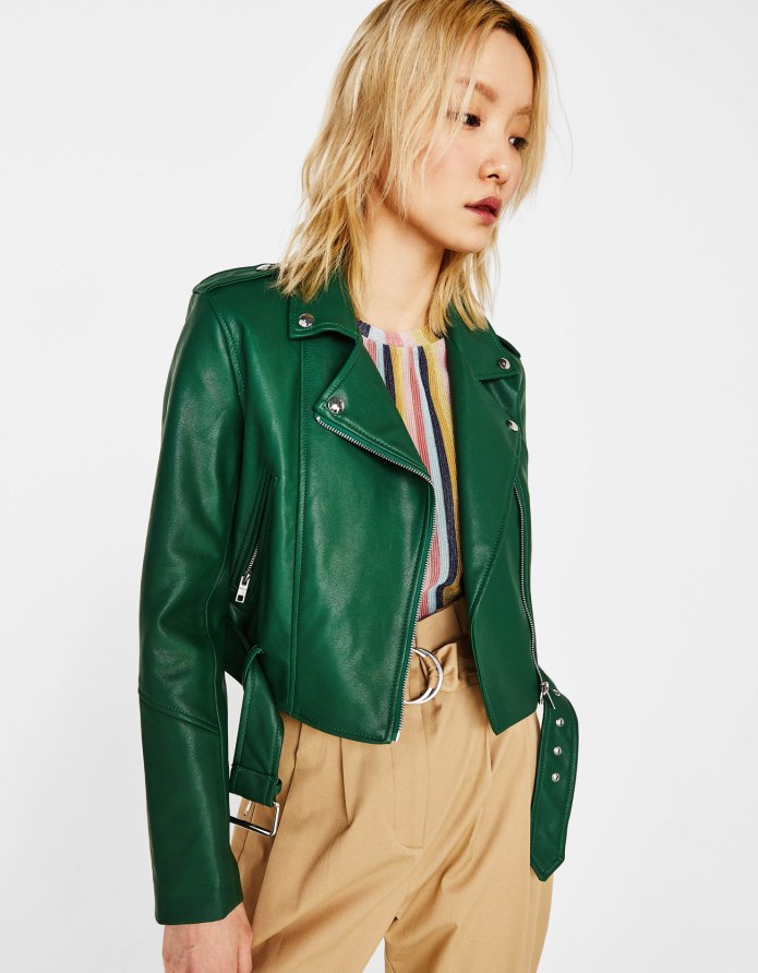 Куртка Bershka байкерская