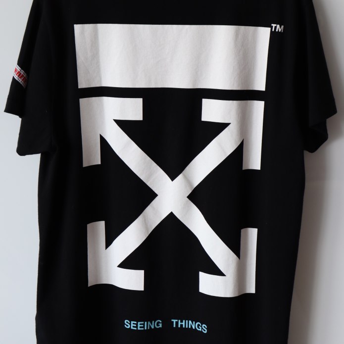 Off White футболка old Wave