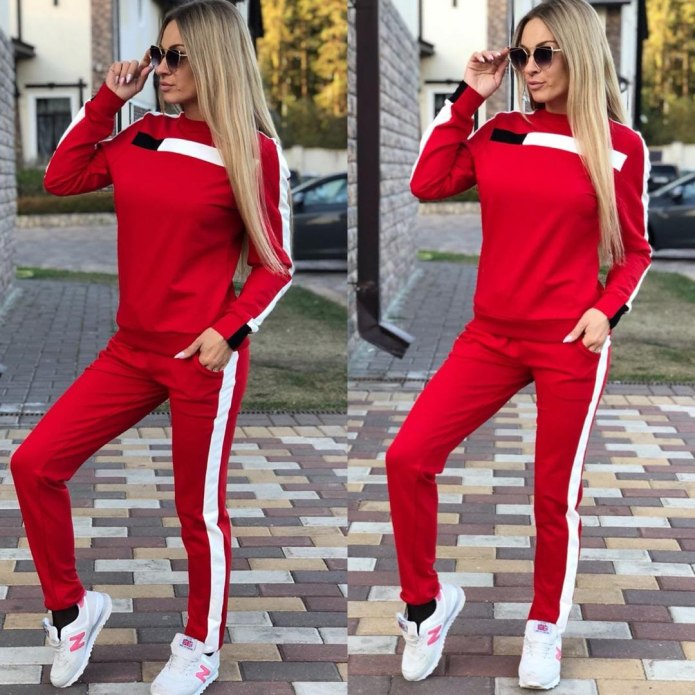 Спортивные костюмы женские модные