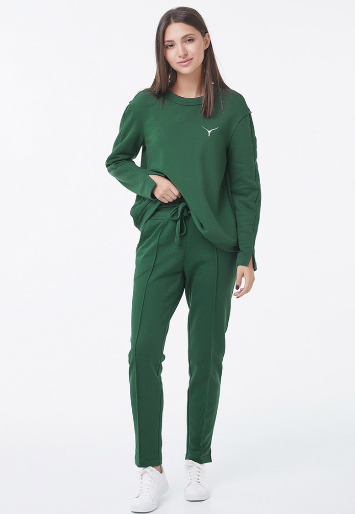 Adidas Originals костюм мужской зеленый