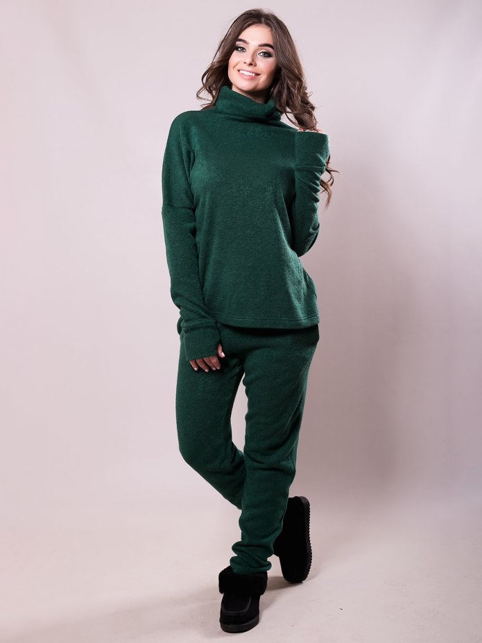 Nike Sportswear костюм зеленый