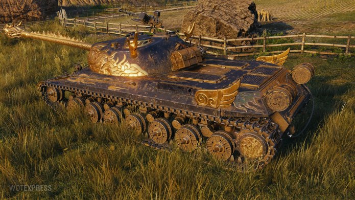 WZ 111 золотой