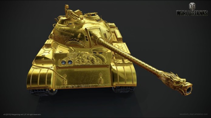 World of Tanks золотой Type 59
