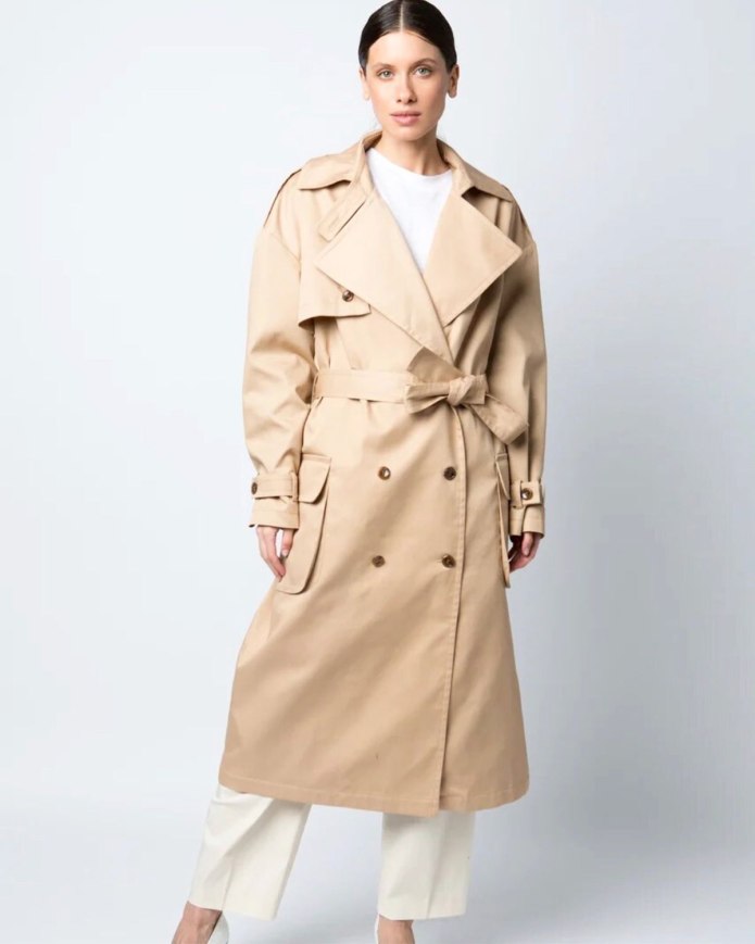 Пальто тренч Street Style 2020
