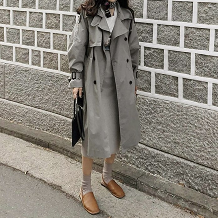 (Trench Coat) плащ тренчкот -