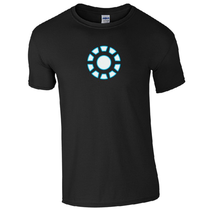 Футболка Iron man Arc Reactor