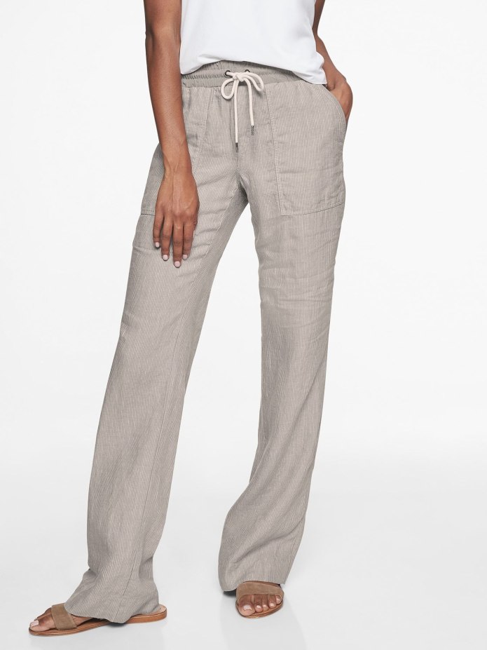 Брюки женские Linen Stripe TRS Peruzzi