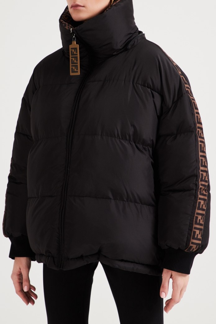 Fendi белый пуховик