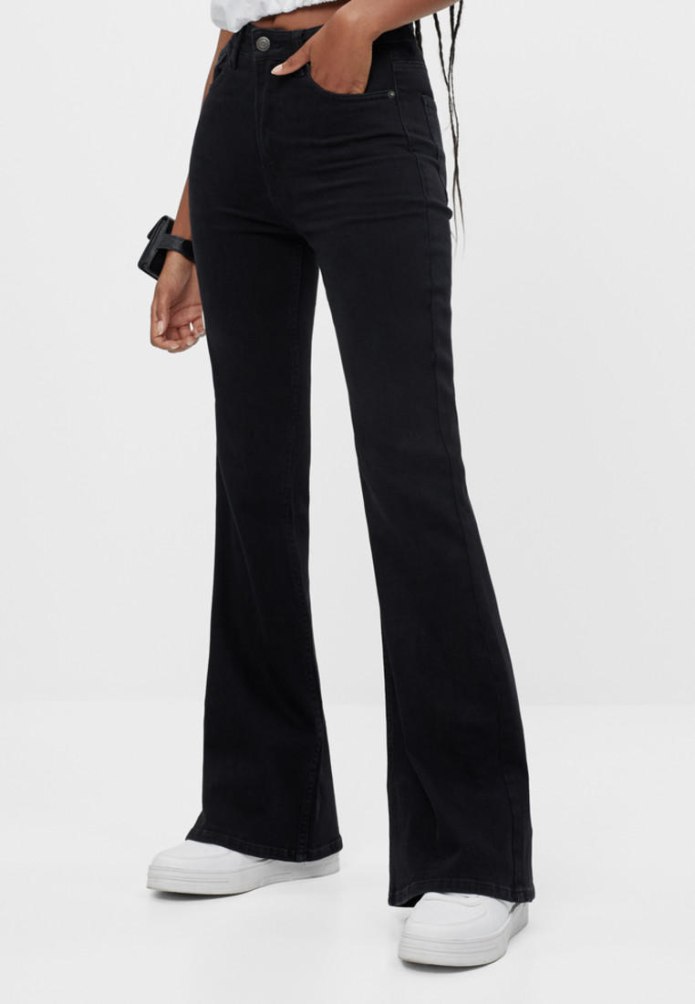 Джинсы wide Leg High Waist