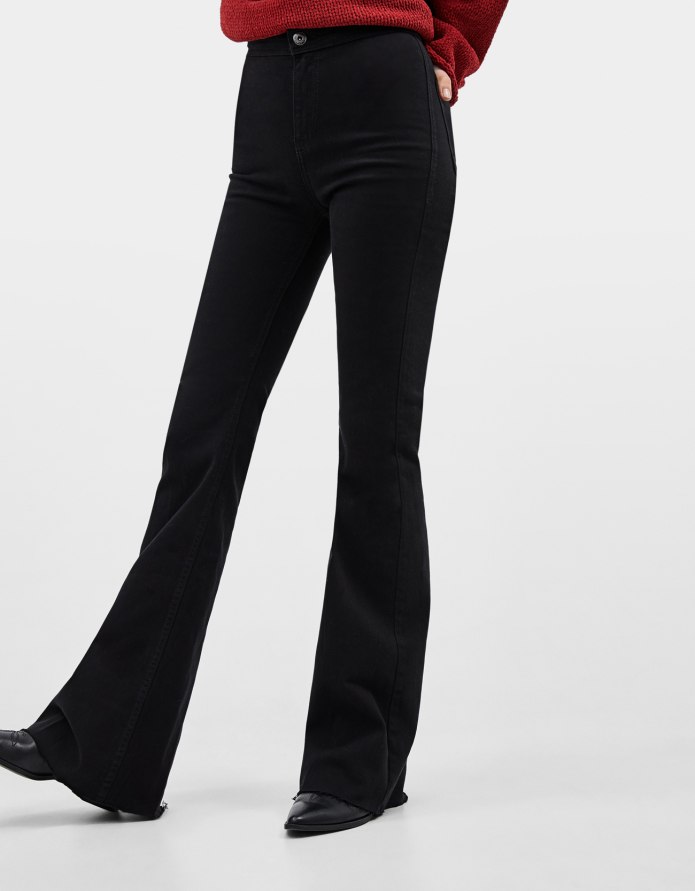 Джинсы wide Leg High Waist
