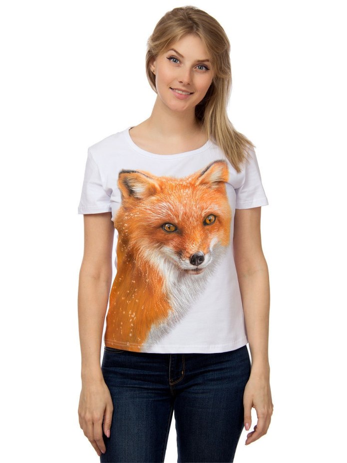 Майка Teestore лисы Foxes
