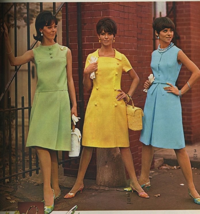 Мода в Англии в 1960 г