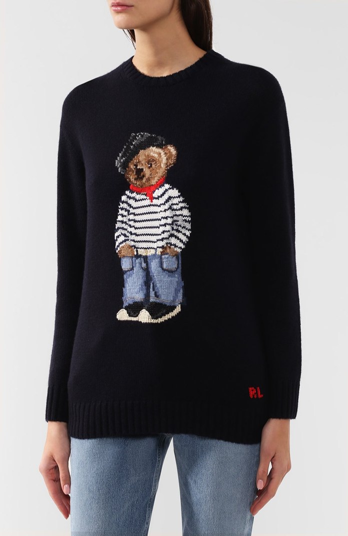 Polo Bear Ralph Lauren кашемировый свитер