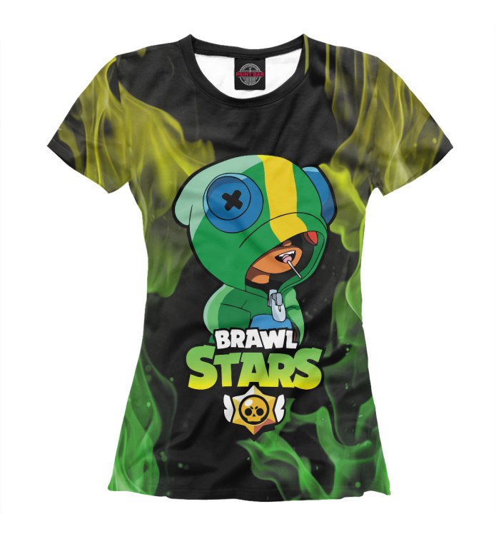 Brawl Stars принт на футболку