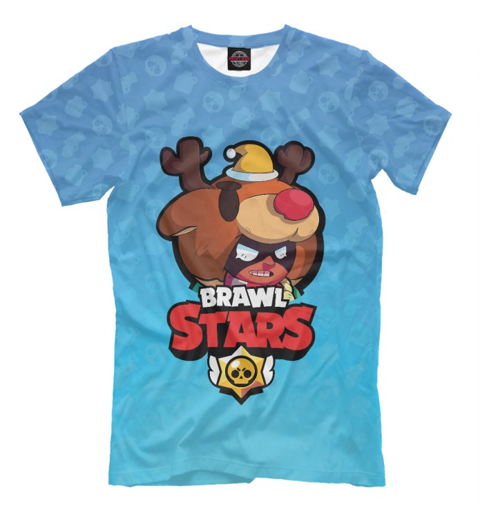 Светящаяся футболка Brawl Stars
