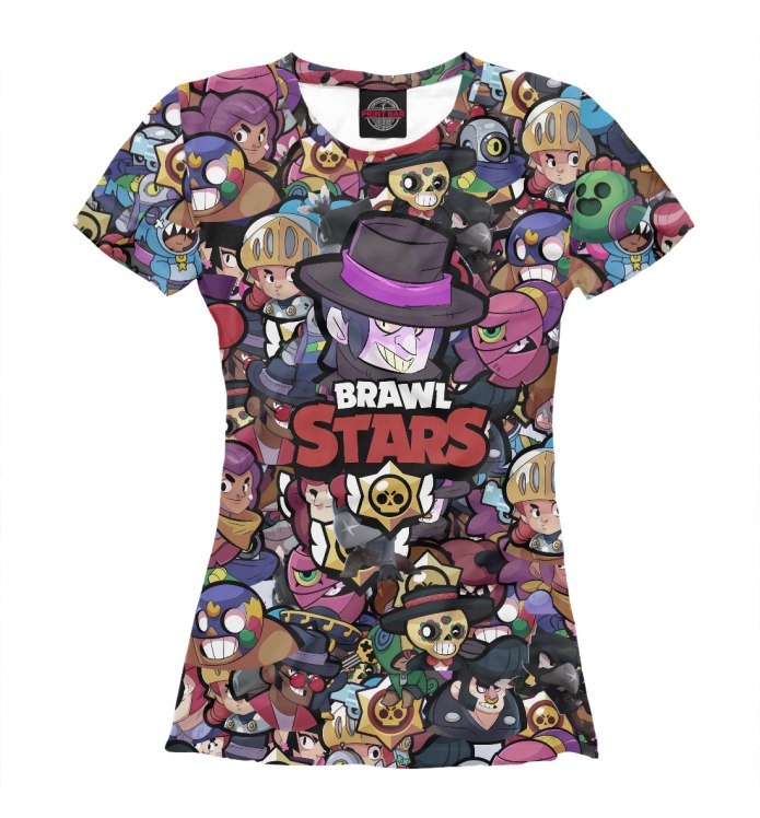Brawl Stars футболка 8 бит