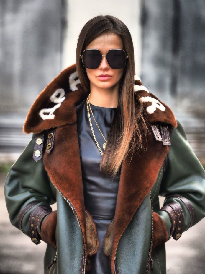 Серая куртка Авиатор Vero Moda
